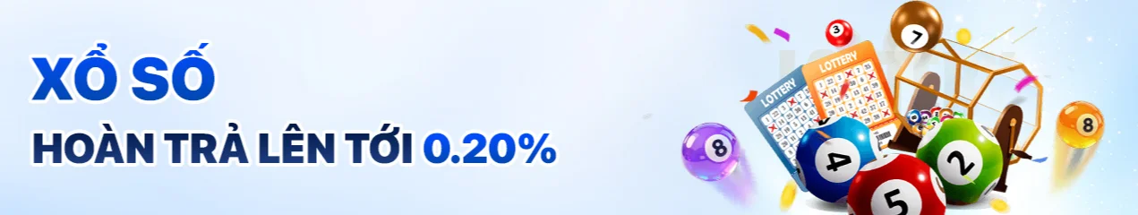 lottery F8BET cashback up to 0.20% banner
